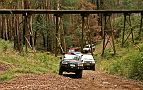 01-Convoy heads under theTrestle Bridge